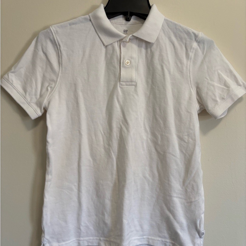 GAP Kids White Polo Shirt